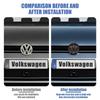 T23-Chrome Car Front Radiator Grille Replacement Emblem Rear Trunk Lid Badge Auto For Volkswagen Golf 7 7.5 Golf 8 Passat Polo 2021