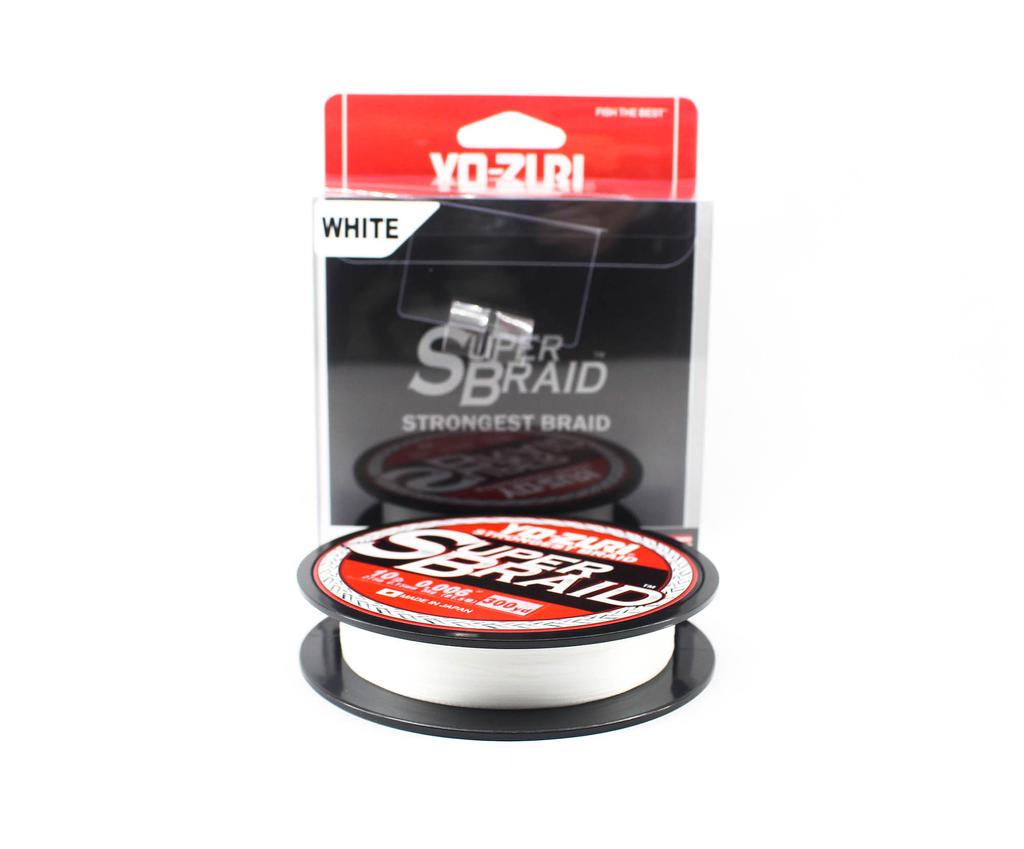 Yo Zuri Duel P.E Line Super Braid 300YDS 10Lbs 0.15mm White R1264-W 1886