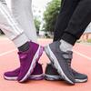 Men's And Women's Same Style Large Size Casual Sneakers Mesh Breathable Lightweight Running Shoes Hiking Hiking Hiking Sneakers