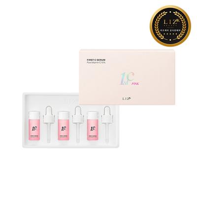First C Pink Serum Pure Vitamin C 15% 3 Packs, 30ml, 1 Pack