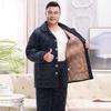 Men's Thick Winter Coral Fleece Pajama Set