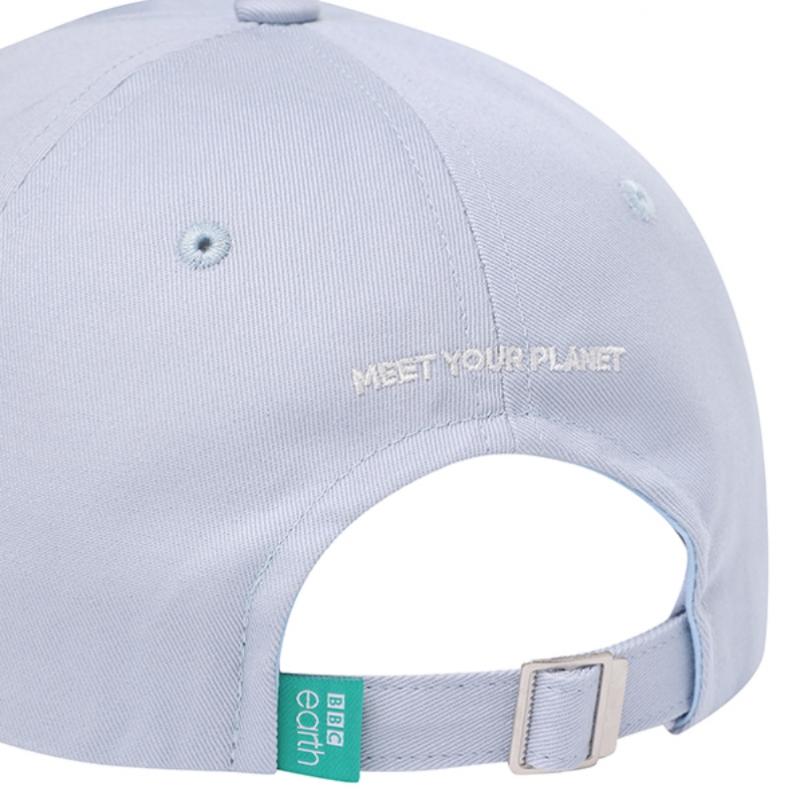 Bbc Earth Animal Embroidery Ballcap  Blue 