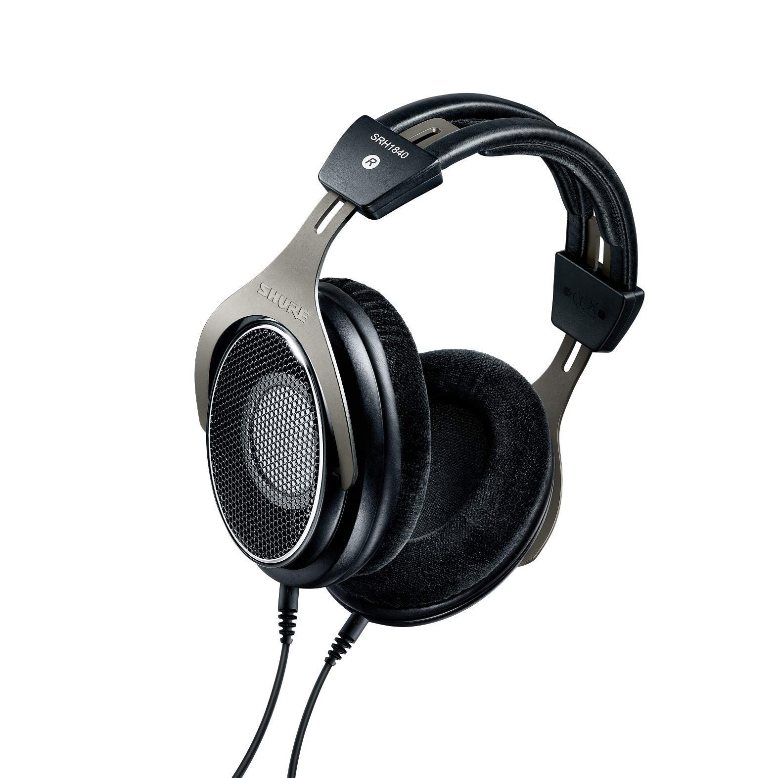 

SHURE Professional Open Back HeadphonesSRH1840-BK Black: Open Type, Detachable Cable Studio [2 Year Manufacturer s Warranty] Medium