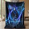 Tottenham Hotspur Theme Blanket Soft Flannel Blanket Plush Throw Blanket Cozy Sofa Bed Blanket for Home Decor