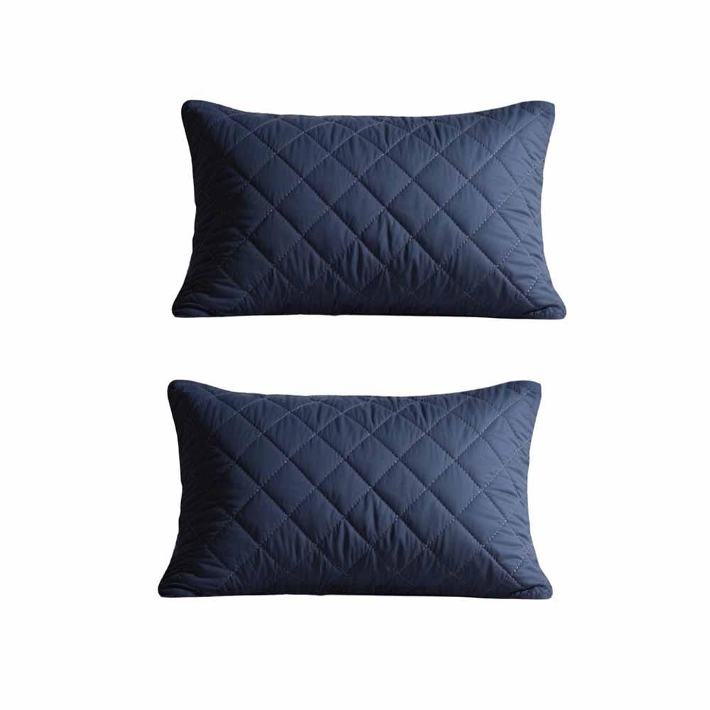 Anti Stain Waterproof Pillowcase Machine Washable Pillow Protector Pillow Cover  Home Decoration