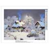 DIY Diamond Painting Snow Diamond Mosaic Landscape Sunset Embroidery Rhinestone Full Round Diamond Cross Stitch Home Gift