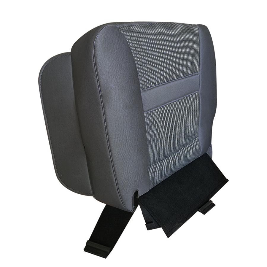For 2006-2009 Dodge Ram 2500 3500 Dark Gray Front Left Driver Seat Bottom Cover