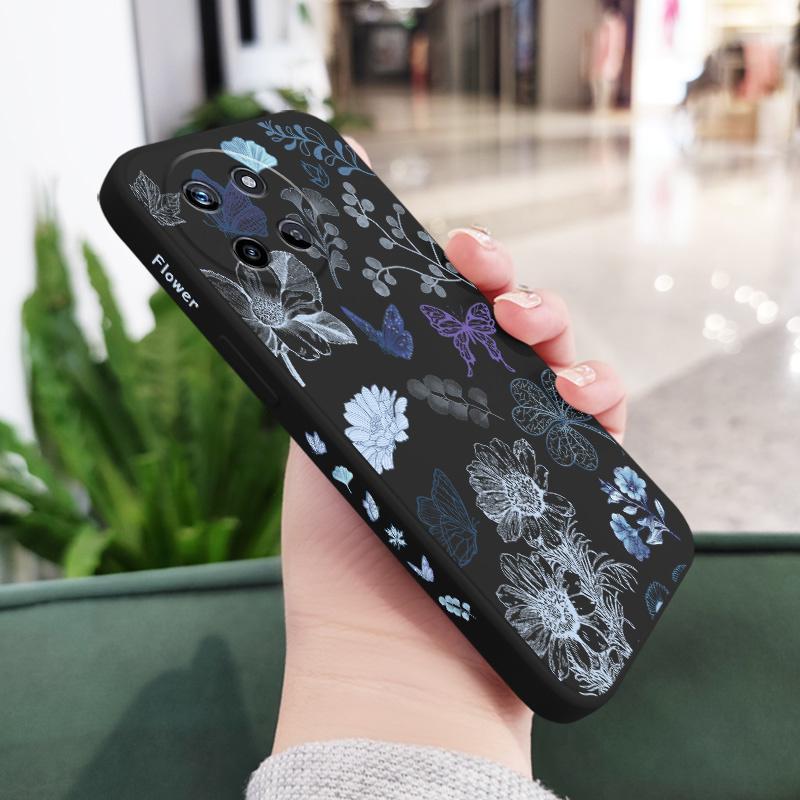 

Butterfly Dance Phone Case For OPPO Realme 12 11 10 9 9i 8 8i 7 Pro Plus C35 C21Y C25Y C25 4G 5G Liquid Silicone Cover Realme C35