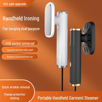 Portable Handheld Steam Iron: Compact for Home, Dorm, or Travel Use