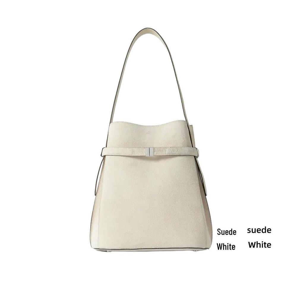 2025 TOTEME Swedish Women's Casual Tote & Crossbody Bucket Bag