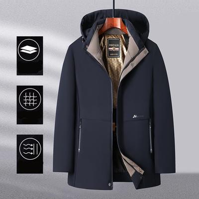 Winterjacke Herren Gefüttert Herren Winter Winddicht
