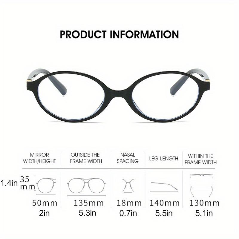 Blaulichtfilter Retro Y2K Stil Kleine Rahmenbrille Schicker Leopardenprint für TV Computer Telefongebrauch Perfekt für Partys