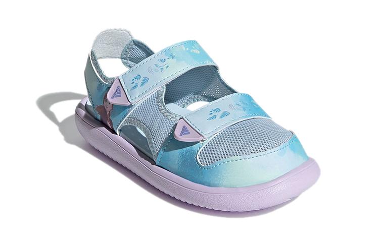 Disney X Adidas Comfort Sandals Slip Resistant Abrasion Resistant Children's Sandals Blue Children Aged 3 7 Years Old FY7900