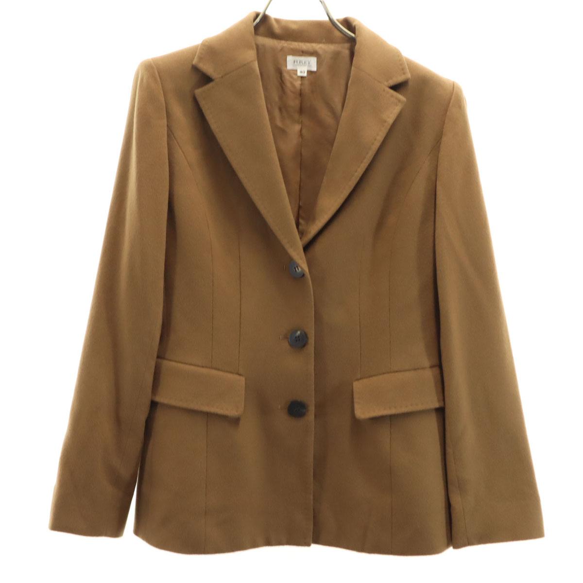 

FOXEY BOUTIQUE Made in Japan 100% cashmere tailored jacket 40 Brown Women Used