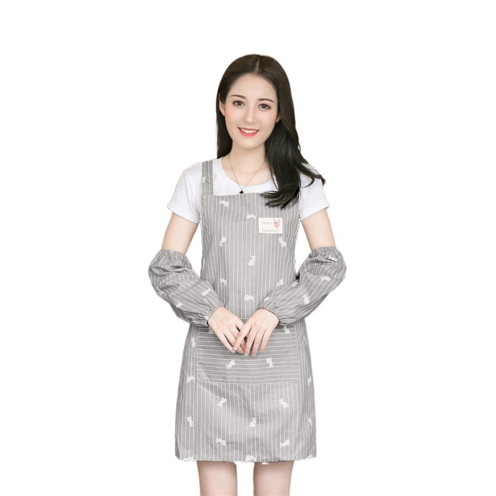 

fashion Kitchen Apron Simple Anti fouling apron durable Baking Apron men Style B