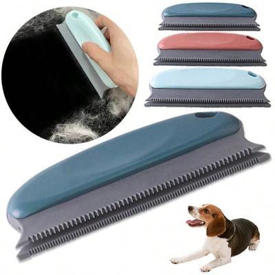 Fussel- und Haarentferner-Bürste, Reinigungsbürste, Sofa-Fussel, Stoff-Staubentfernung, Haustier, Katze, Hund, tragbar, multifunktional, Haushaltsentferner