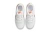 Nike Court Borough 2 Low 2 Slip Resistant Lightweight Cushioning Low top Kids' Skateboarding Shoes White Orange BQ5448-114