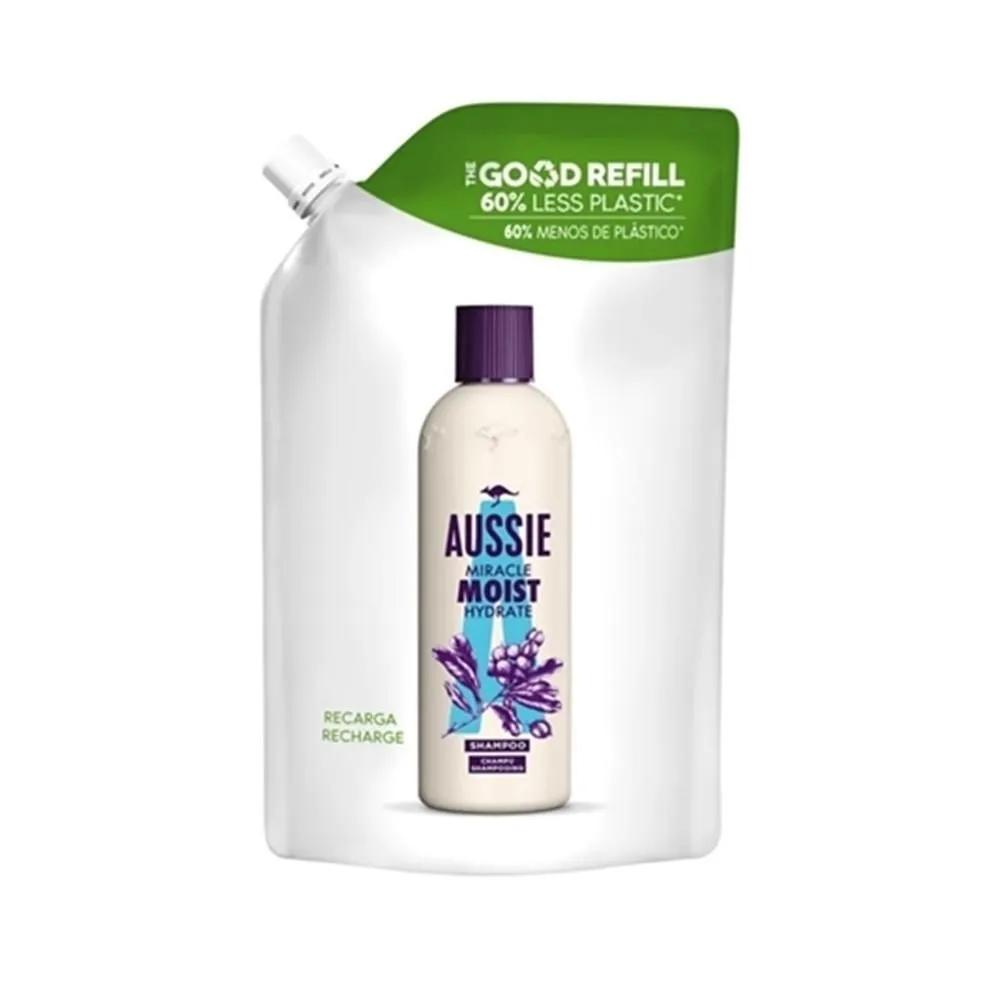 Aussie Miracle Moist Шампунь Сменный блок 480 мл 2 шт.