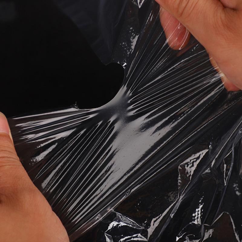 50/100 szt. Jednorazowe fartuchy plastikowe Eko płaskie opakowanie Ochrona ciała Przezroczyste fartuchy