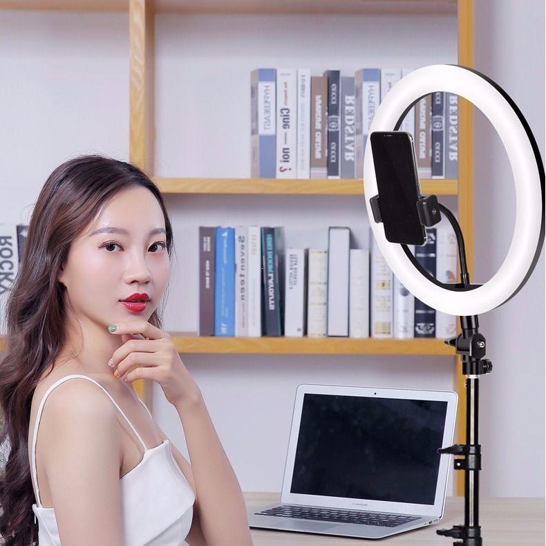 Multi-functional HD Tripod with Beauty Light for Mobile Live Broadcast