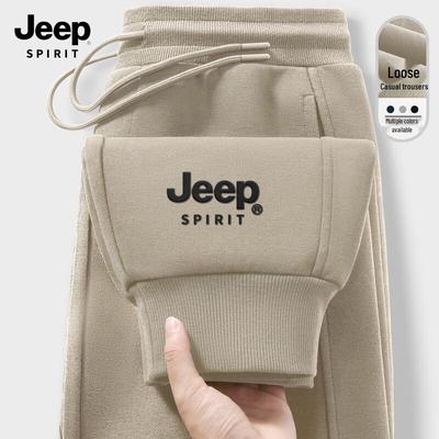 JEEP SPIRIT Men's 2025 Loose-Fit Jogger Sweatpants