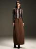 Summer Women's Loose Straight Denim Maxi Skirt - European/American Style