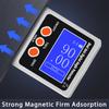 Metal Dual Axis Digital Angle Gauge Level Protractor Angle Finder Bevel Gauge Inclinometer With Backlight And Magnetic