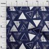 oneOone Cotton Flex Dark Blue Fabric Geometric Texture Sewing Fabric By The Yard Printed Diy Clothing Sewing Supplies 40 Inch
