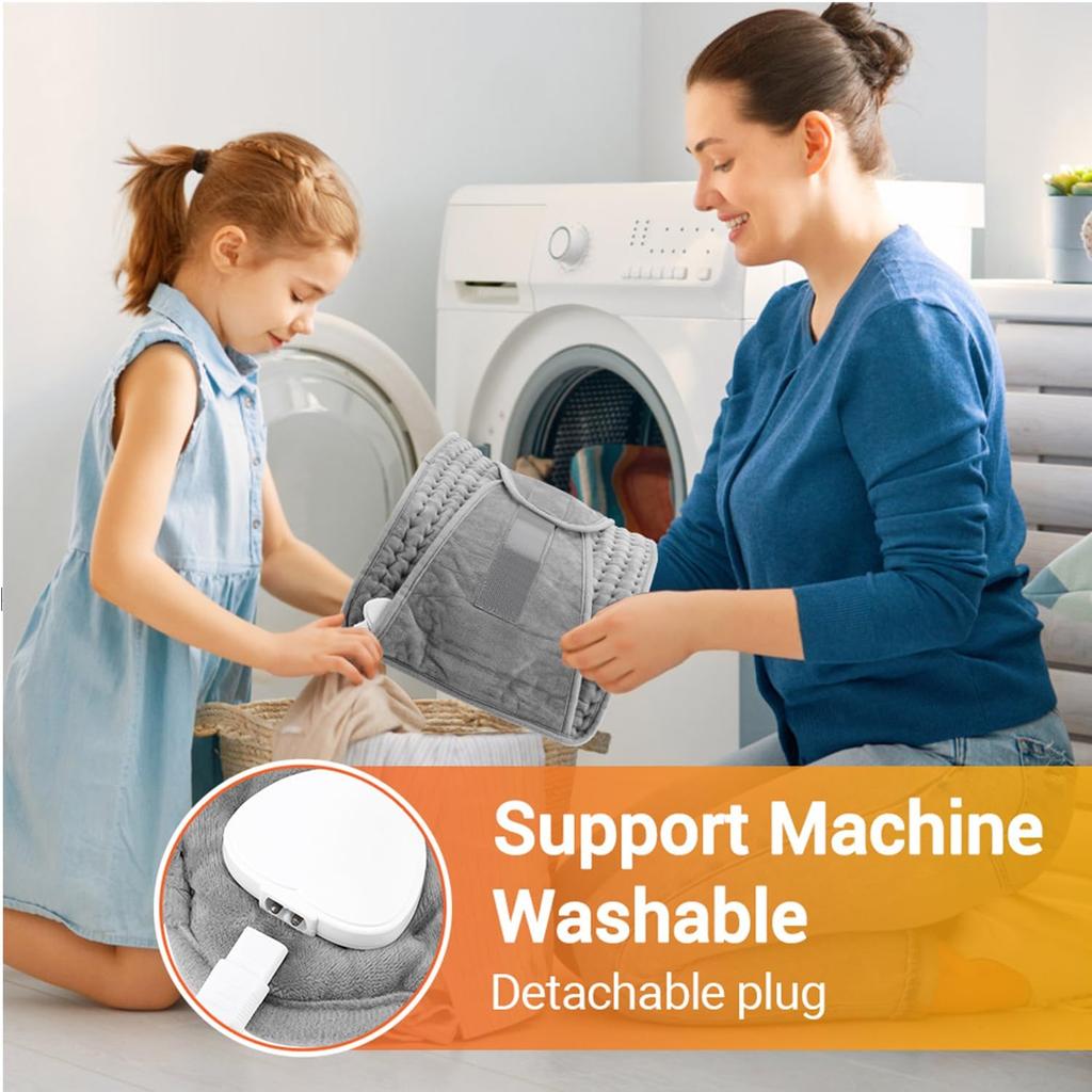 Back Heating Support Belt Heated Waist Brace With Adjustable Temperature Warm Back Belt Abdomen Warmer Lumbar Support Pad