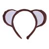 Adults Kids Plush Monkey Ear Headband Tail Tie Animal set for Gift Birthday Party Cosplay Costume Christmas Halloween Headwear
