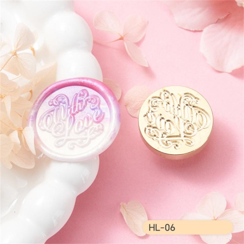 Retro Wax Seal Stamp Bees Heart Love Sealing Waxed Stamp for Invitation Envelopes Cards Photo Letter Decoration