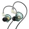 TRN MT1 Hi-Fi 1DD Dynamic Driver In-Ear Earphones, 10mm Dual Magnet Dynamic Driver, 2-Pin 3.5mm Gold-Plated Contacts, Re-cableable Monitor Earphones