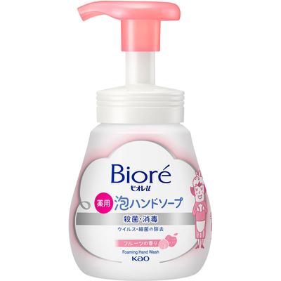 Savon mousse pour les mains Biore u, parfum fruité, pompe 240 ml (Quasi-drogue) Biore U Foam Appuyez sur la pompe et la mousse sortira. Prenez une quantité appropriée