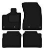 Dywaniki Samochodowe Welurowe Czarne Do: MG 4 Elektryk (2022-)