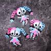 Jointed Gothic Horror Doll with Pigtails - 3D Printed Cute Demon Girl Gift
