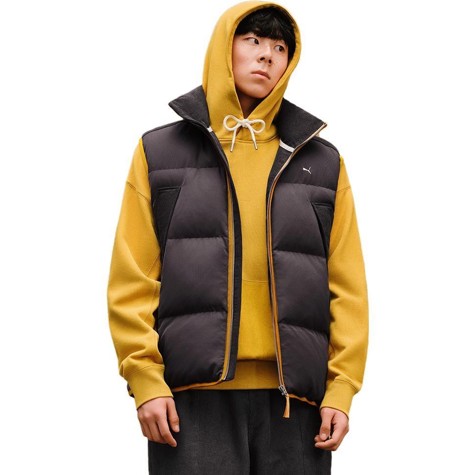 PUMA Sweatshirts Unisex Earth Yellow Hooded Moderate Other 623053-50