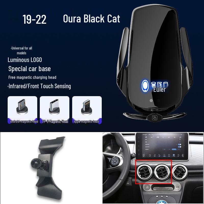 ORA Magnetic Wireless Fast Charging Car Phone Holder for Air Vent