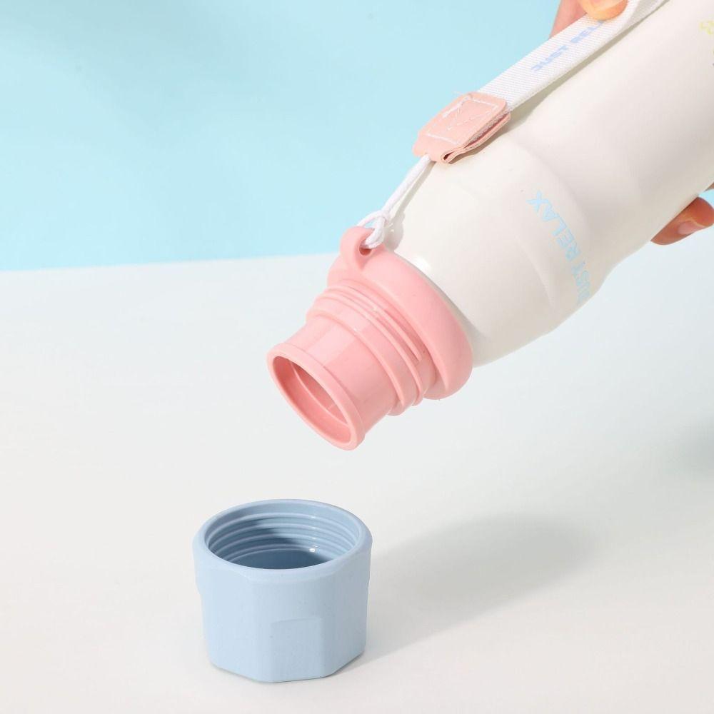 Large Capacity Cartoon Insulation Cup 316 Stainless Steel Thermos Water Bottle  Travel Tumbler