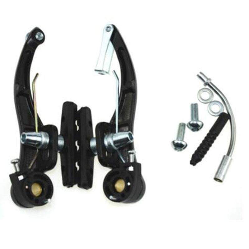 Mountain Bike V Brake Assembly Aluminum Alloy Adjustable Detachable Replacement Brake Parts Cycling Accessories чёрный