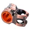 Mountain Bike Short Handlebar Stem 0 Degree Hollow Aluminum Alloy   Stem Part