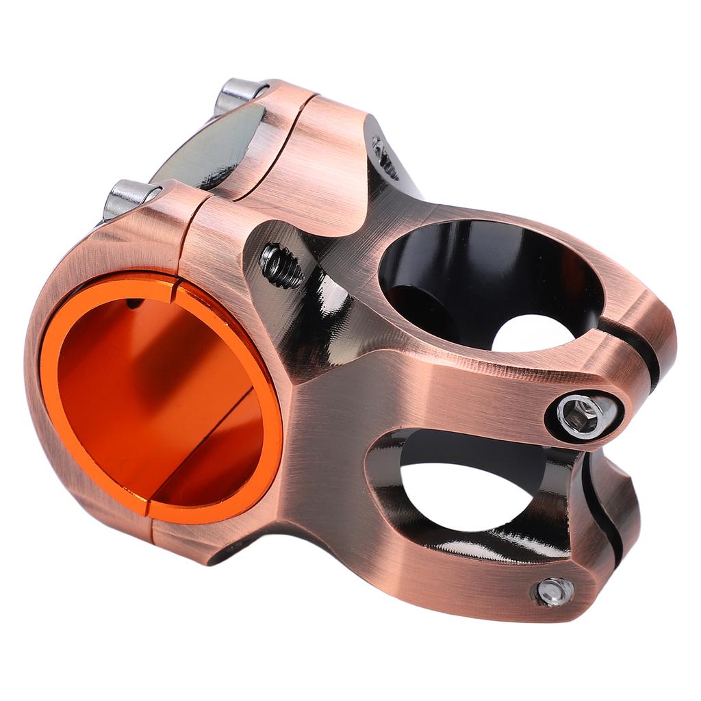 Mountain Bike Short Handlebar Stem 0 Degree Hollow Aluminum Alloy   Stem Part