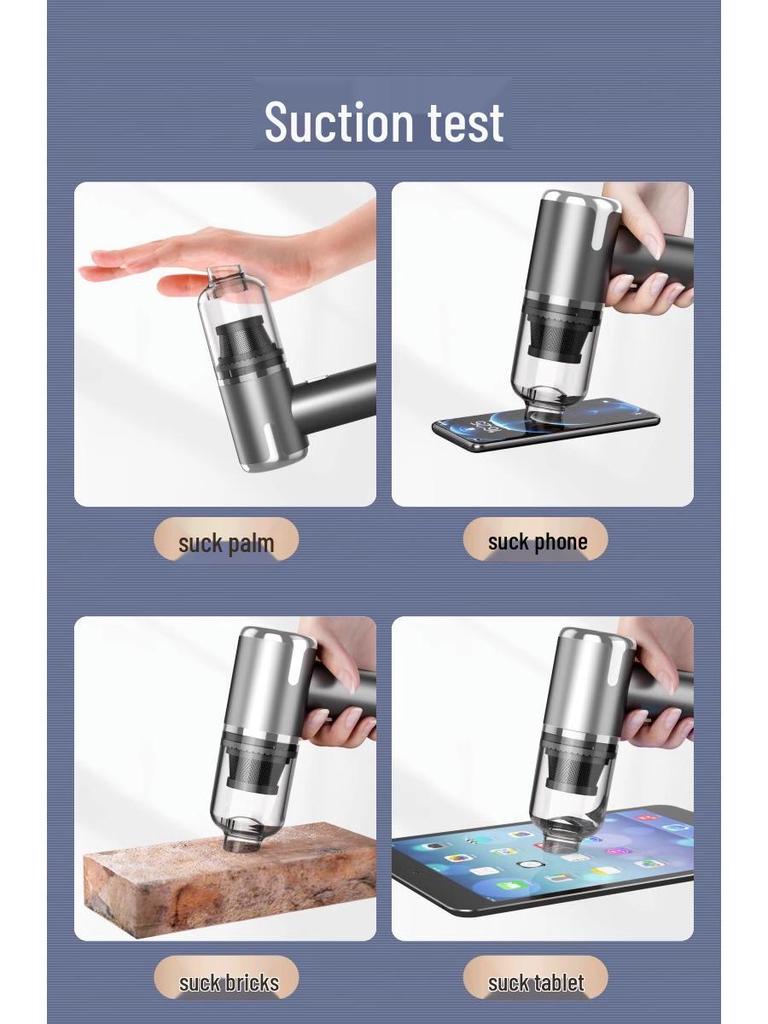High-Power Brushless Wireless Handheld Vacuum: Wash & Blow All-in-One