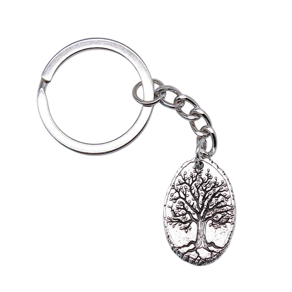 Kabbalah Lucky Charm Tree Of Life Keychain Love Key Ring 28mm