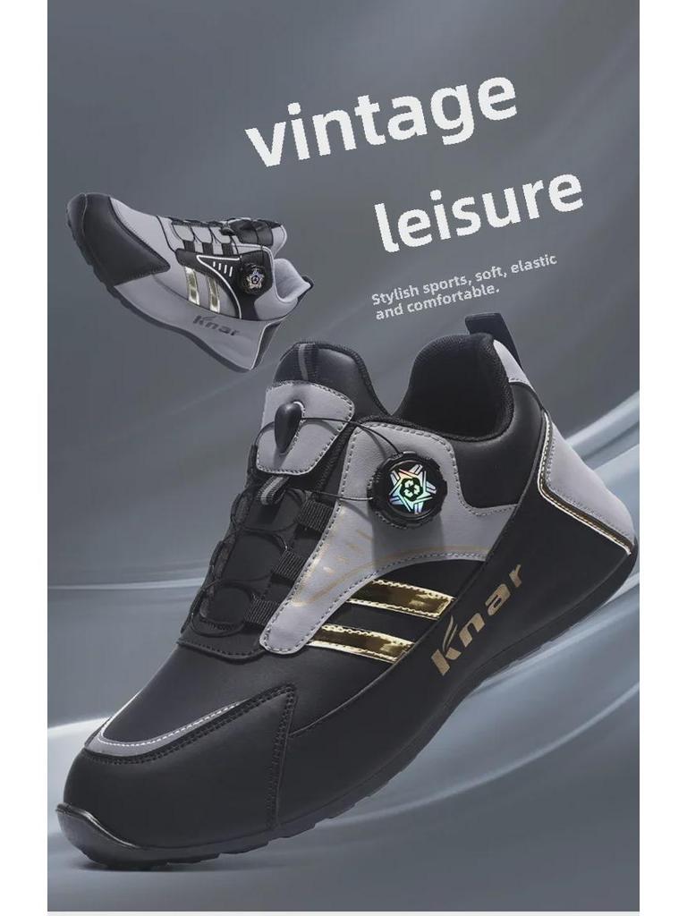 2025 Versatile Men's Fashion Soft-Sole White Shoes - Year-Round Comfort and Style