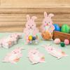 20/10Pcs Easter Rabbit Candy Bags Paper Cookie Candy Box Gift Packing Boxes Birthday Party Decor Supplies Easter Party Decor