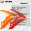 LINGQI RACING CRF110 Front Side Mudguard Left RighT Fender For CRF 110 2013 Pit Dirt Bike Motocross Motorcycle Accessories