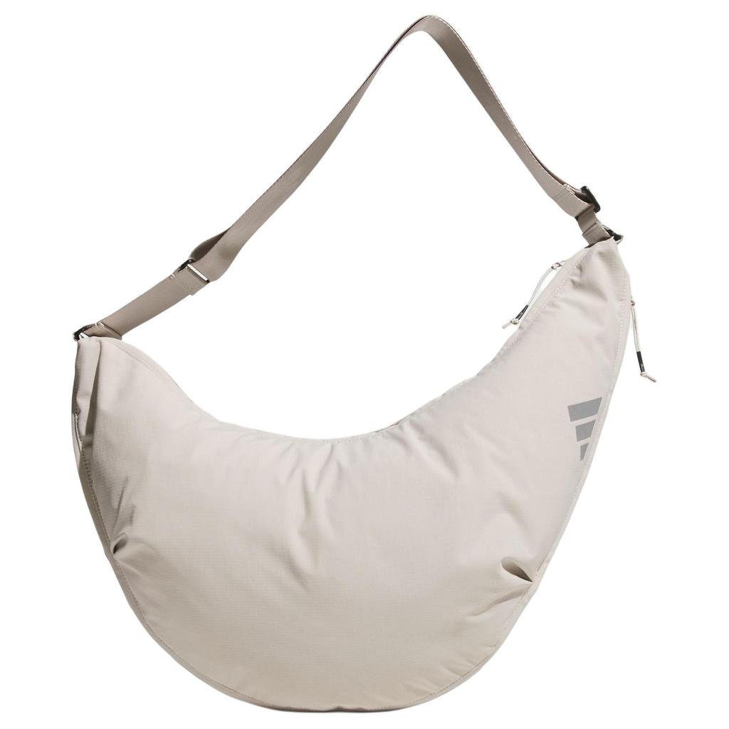 New Adidas Recycled Polyamide Shoulder Bag Crossbody Bag Unisex Miracle Bauxite Brown JZ0575