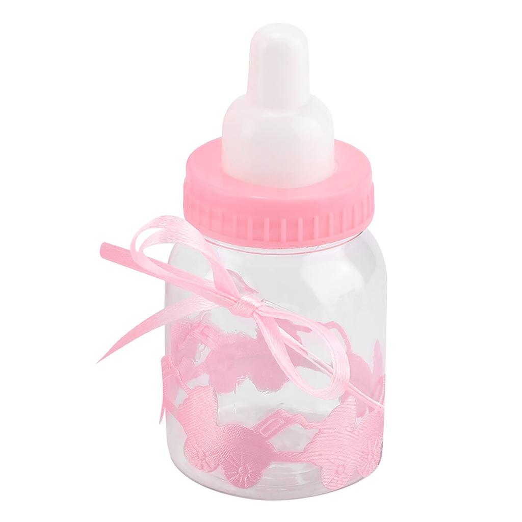 30pcs Cute Feeding Bottle Shape Candy Boxes for Event Christening Party Decoration