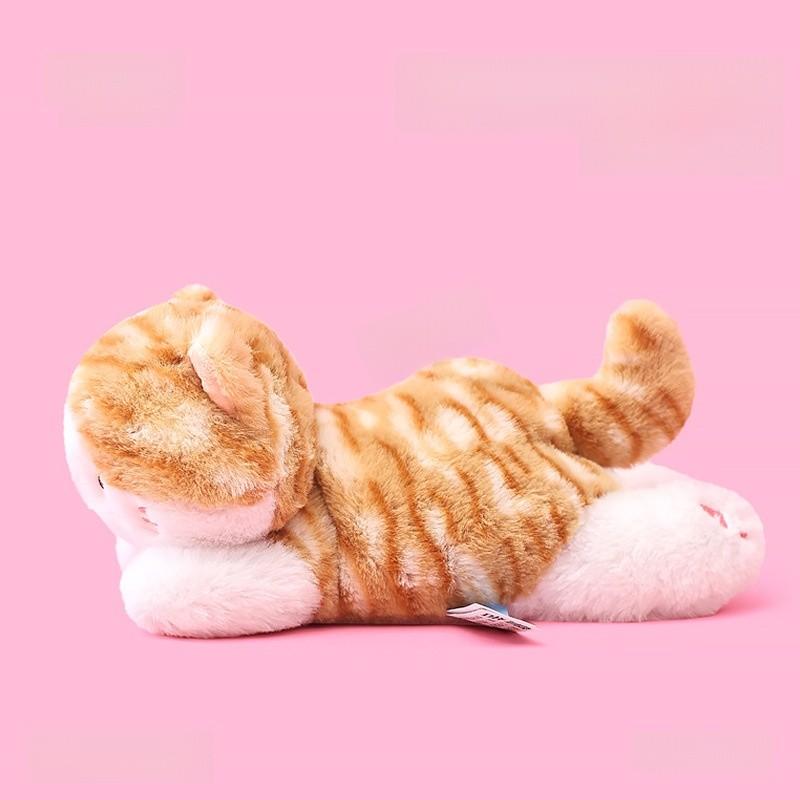 Plush Cat Toy Pillow With Pp Cotton Filling For Gift And Collectors