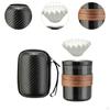 Pour over Coffee Maker Hand Gift Set Cup Portable 3in1 Manual Tea for